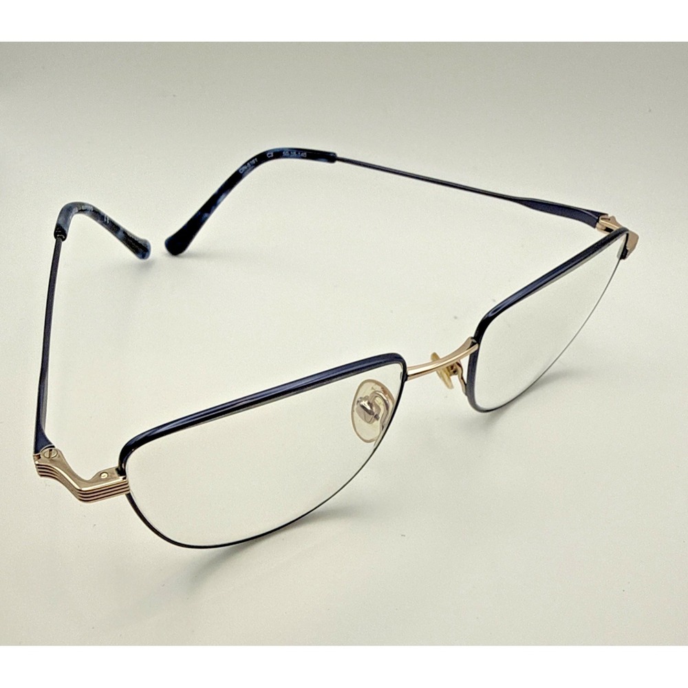 Cinzia Eyeglass Frames Only CIN-5161 C2 Gold Black Butterfly Wire Rim 50-18-140